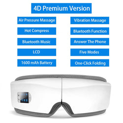 4D Smart Vibration Eye Massager