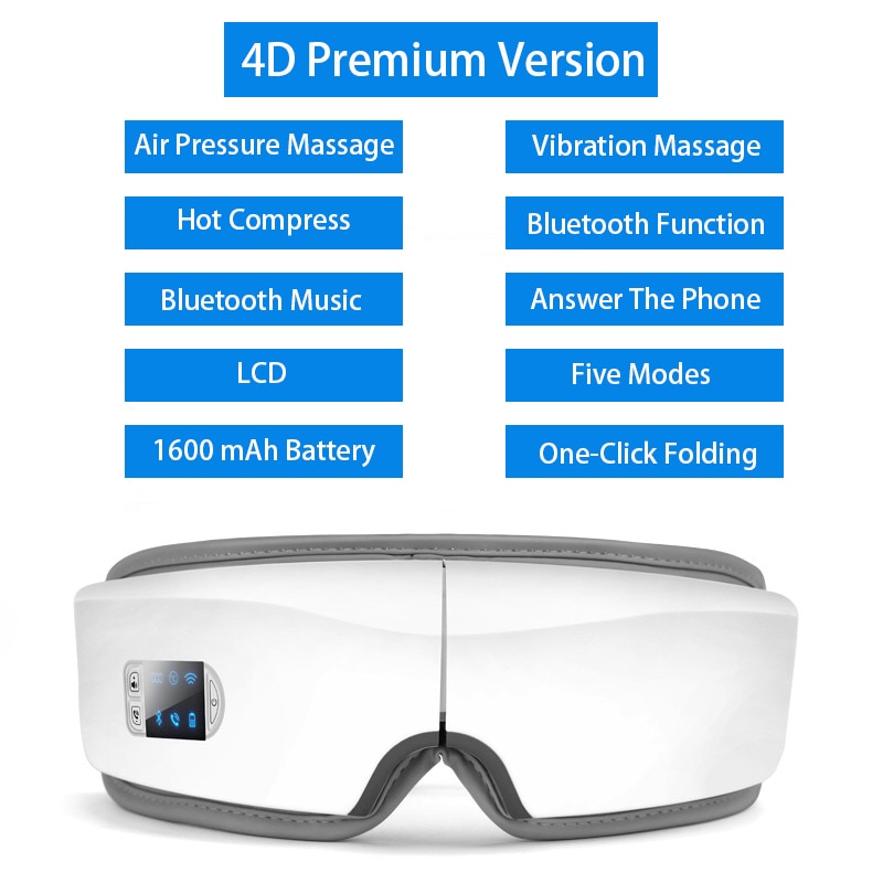 4D Smart Vibration Eye Massager