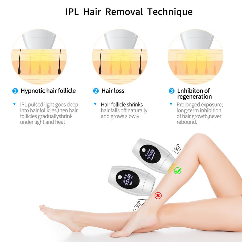 Professional Laser Epilator Painless Depilador