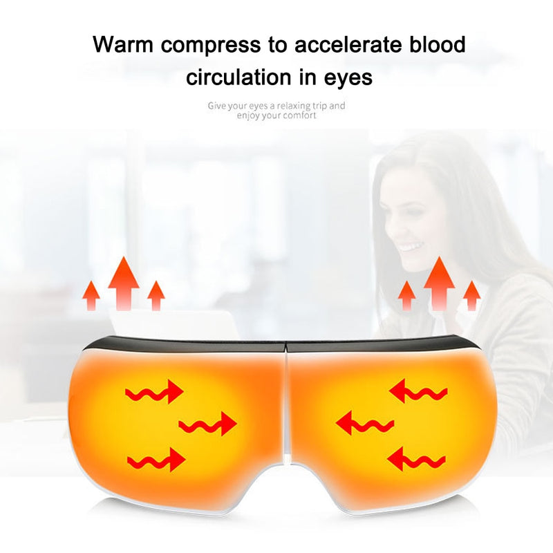 Bluetooth Smart Vibration Eye Massager