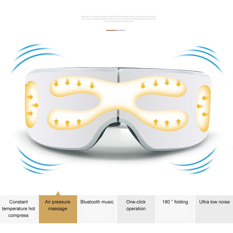 Bluetooth Smart Vibration Eye Massager