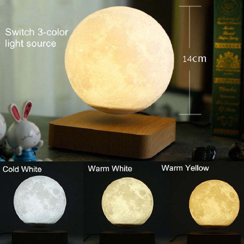 3D Print Magnetic Levitation Floating Moon Lamp