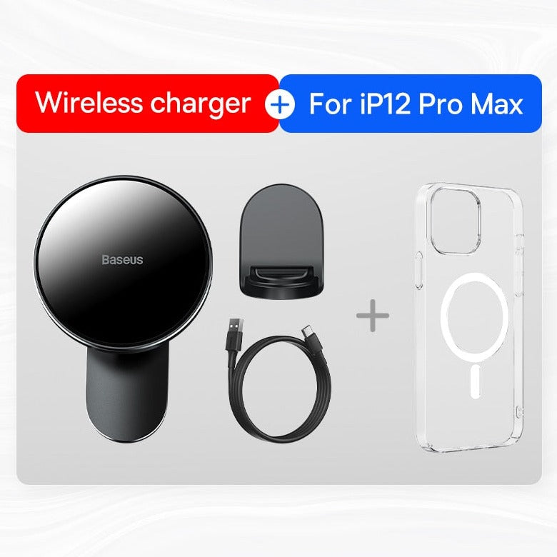 Magnetic Car Phone Holder Wireless Charger