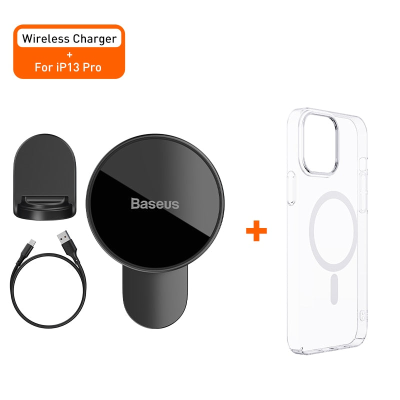 Magnetic Car Phone Holder Wireless Charger